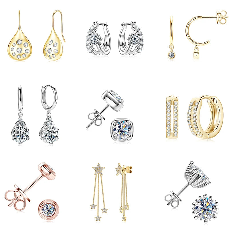 Aura Spiral Stud Earrings