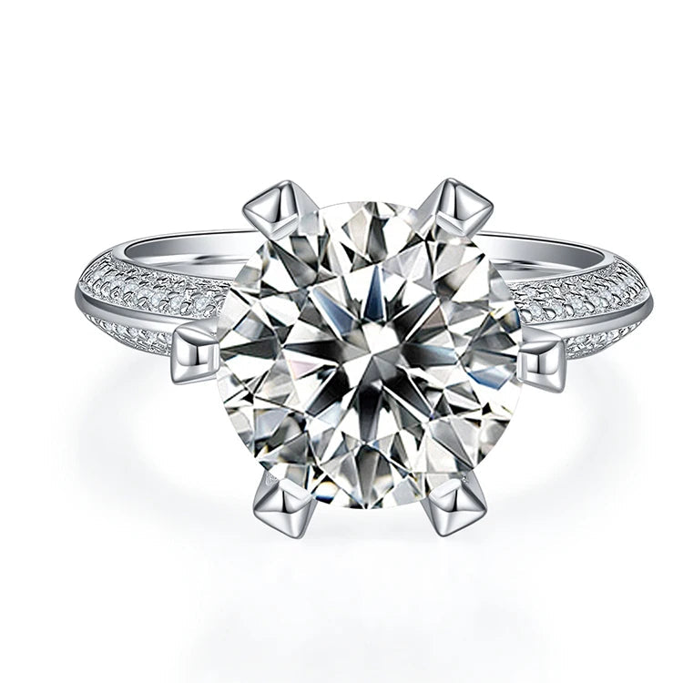 5ct Moissanite Engagement Ring