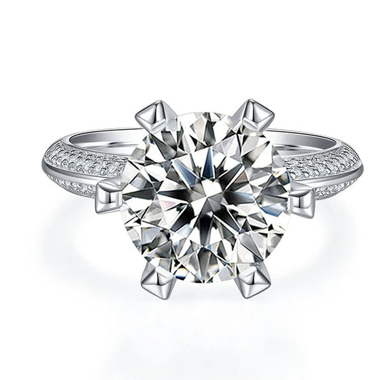 5ct Moissanite Engagement Ring