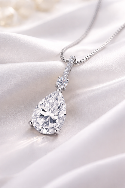 Pear Drop Pendant Necklace