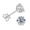 6-Claw Moissanite Stud Earrings