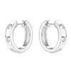 Wholesale Bulk Women Moissanite Jewelry 925 Silver Forever 2.5mm Moissanite Diamond Huggie Hoop Earrings for Men Women
