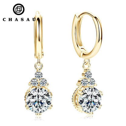 Promise Drop Hoop Earrings