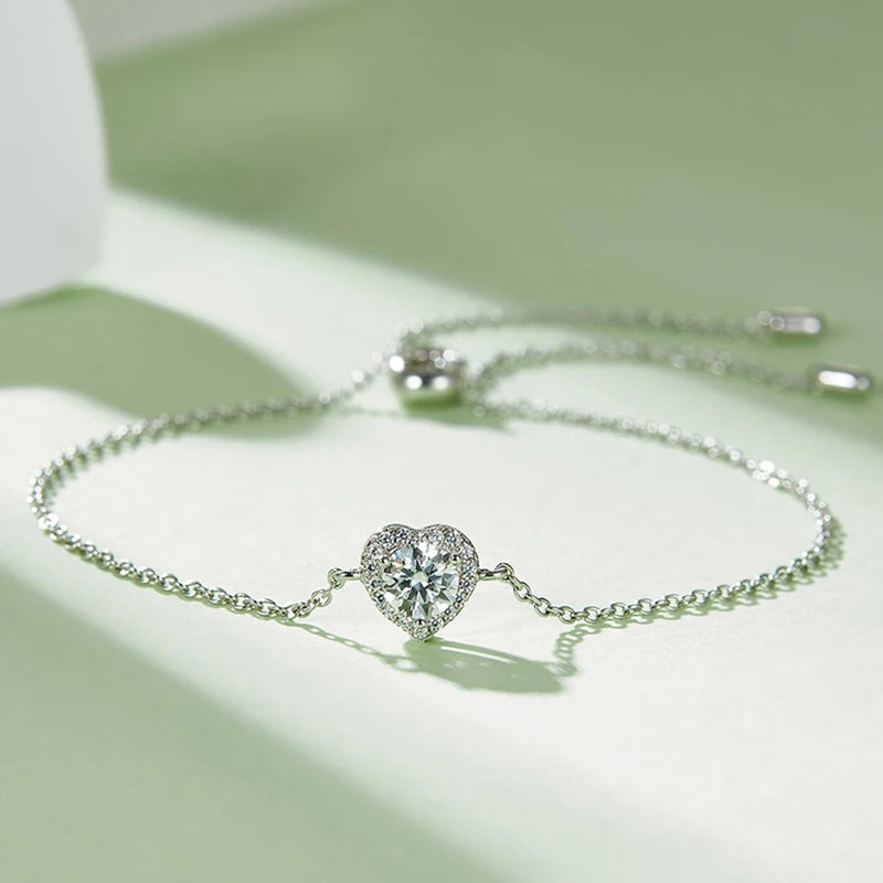 Heart Stone Bracelet