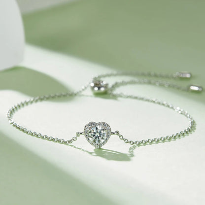 Heart Stone Bracelet