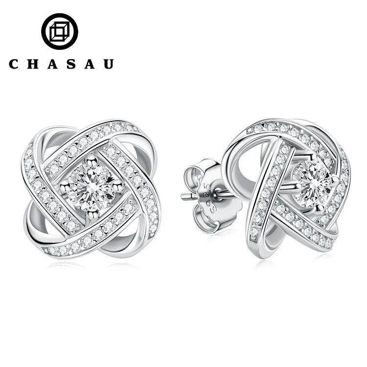 Aura Spiral Stud Earrings