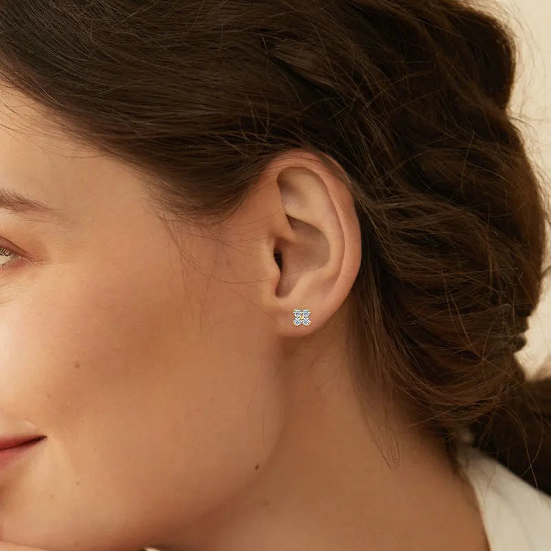 Bloom Floral Stud Earrings