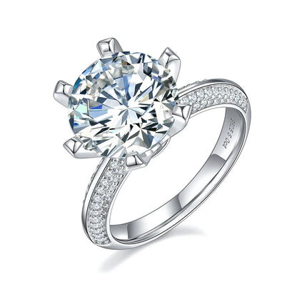 5ct Moissanite Engagement Ring